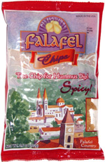 Munchz Brand Falafel Chips Spicy