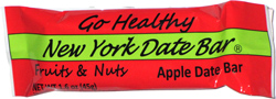 Go Healthy New York Date Bar Fruits & Nuts Apple Date Bar
