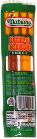 Nathan's Famous Beef & Cheese Snack