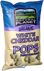 Natural Planet Certified Organic White Cheddar Pops