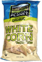 Natural Planet Certified Organic White Corn Tortilla Chips