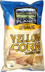 Natural Planet Certified Organic Yellow Corn Tortilla Chips