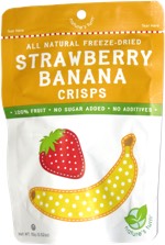 Nature's Turn All Natural Freeze-Dried Strawberry Banana Crisps