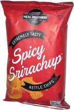 Neal Brothers Spicy Srirachup Kettle Chips