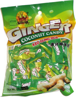 New B.C.N. Ginger Coconut Candy Keo Gung Dua