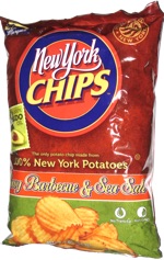 New York Chips Wavy Barbecue & Sea Salt