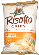 New York Style Risotto Chips Parmesan & Roasted Garlic