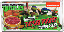 Teenage Mutant Ninja Turtles Gummy Turtle Power Candy Pizza