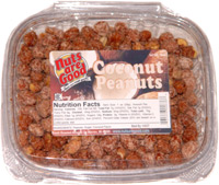 Nuts are Good Coconut Peanuts