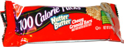 Nutter Butter Chewy Granola Bars 100 Calorie Packs