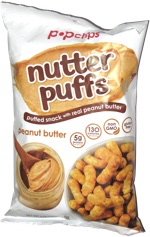 Popchips Nutter Puffs Peanut Butter