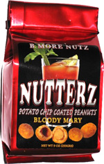 Nutterz Potato Chip Coated Peanuts Bloody Mary