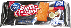 Nabisco Ojo Lucky Butter Coconut Cookies