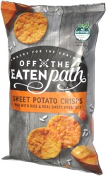 Off the Eaten Path Sweet Potato Crisps