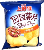 Oishi Potato Chips Barbecue Flavor