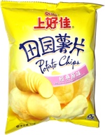 Oishi Potato Chips Plain Salted Flavor