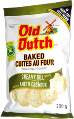 Old Dutch Baked Potato Crisps Creamy Dill Flavoured