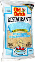 Old Dutch Restaurante Lightly Salted Bite Size Rounds