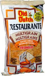 Old Dutch Restaurante Multigrain Nacho Cheese Triangles