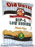 Old Dutch Rip-L Low Sodium Potato Chips