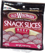 Old Wisconsin Snack Slices Beef Summer Sausage