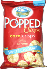 Olde Cape Cod Corn Crisps White Cheddar