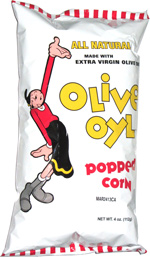 Olive Oyl Popped Corn