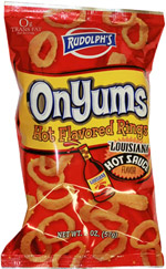 Rudolph's OnYums Louisiana Hot Sauce Flavor Rings