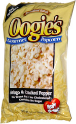 Oogie's Gourmet Popcorn Asiago & Cracked Pepper