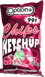 Option+ Ketchup Chips