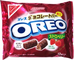 Oreo Chocolate Bar Mini Strawberry