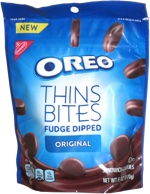 Oreo Thins Bites Fudge Dipped Original