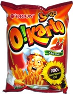 Orion O!Karto Chili Chili Italian Potato Chips