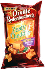 Orville Redenbacher's Gourmet Zesty Cheddar Cheese Popcorn