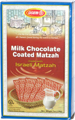 Osem Milk Chocolate Coated Matzah