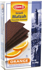 Osem Israeli Matzah Chocolate Covered Orange Flavor