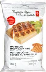 President's Choice Barbecue Baby Back Ribs