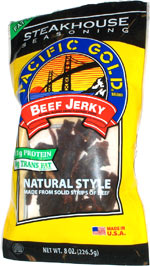 Pacific Gold Steakhouse Seasoning Beef Jerky