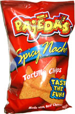 Pajedas Spicy Nacho Tortilla Chips