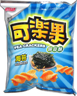 Koloko Pea Crackers Seaweed