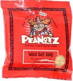 Peanotz Wild Bill BBQ Delectably Roasted Soy Nut Snackz