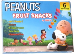 Peanuts Fruit Snacks