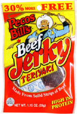 Pecos Bills's Teriyaki Beef Jerky