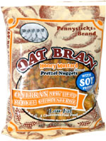 Pennysticks Oat Bran Honey Mustard Pretzel Nuggets with Soy Protein