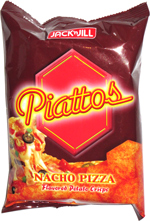Piattos Nacho Pizza Flavored Potato Crisps