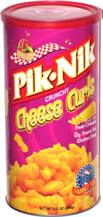 Pik-Nik Crunchy Cheese Curls