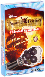 Pirates of the Caribbean The Curse of the Black Pearl Chocolate Cannonballs