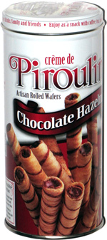 hazelnut chocolate wafers pirouline snacks snack crme artisan rolled taquitos