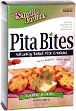 Sensible Portions Pita Bites Garlic & Chive