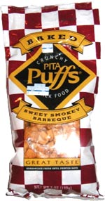 Crunchy Pita Puffs Sweet Smokey Barbeque